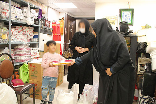 اهداء بسته حمایتی به مناسبت عید سعید فطر  