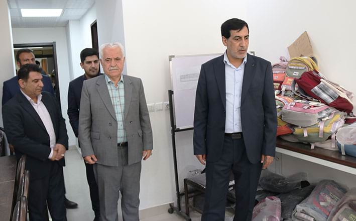 هدیه مهر؛ توزیع ۲۵۰ بسته لوازمالتحریر و کفش اسپرت میان دانشآموزان نیازمند