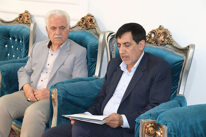محمد خسروی مدیرکل زندانهای استان کردستان و نایبرئیس هیئتمدیره انجمن میهمان خانوادههای تحت حمایت انجمن