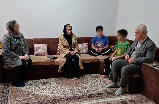 بازدید میدانی از تمامی خانواده‌های تحت پوشش در هر ماه علی‌اشرف زانیار، مدیرعامل انجمن حمایت زندانیان سنندج
