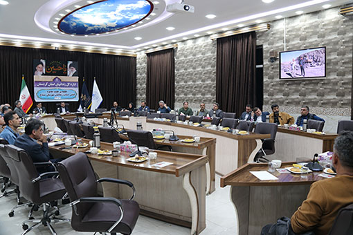 برگزاری هفتمین جلسه هیئت مدیره با حضور نماینده شرکت های عمرانی استان